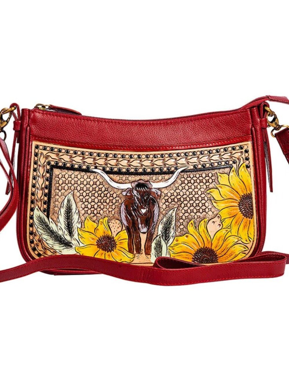 Myra Leather Bag.